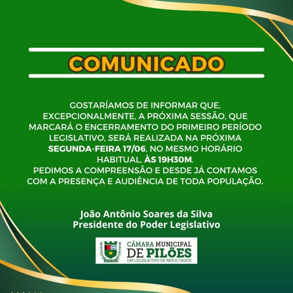 comunicado